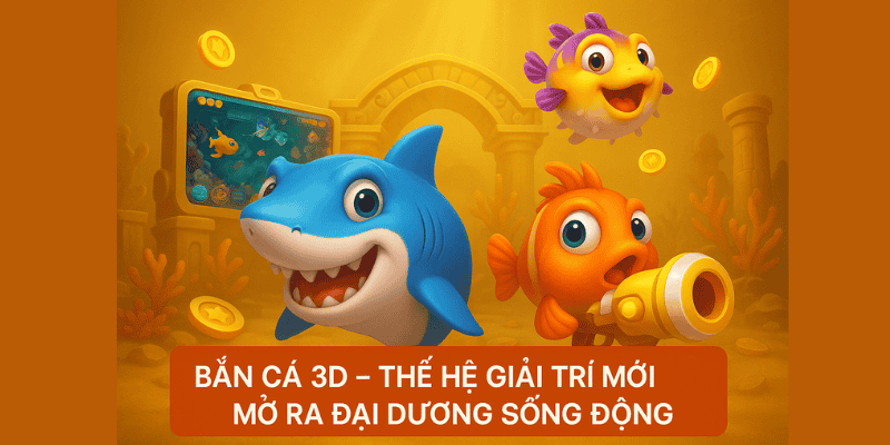 Bắn cá 3D – thế hệ giải trí mới mở ra đại dương sống động Banca