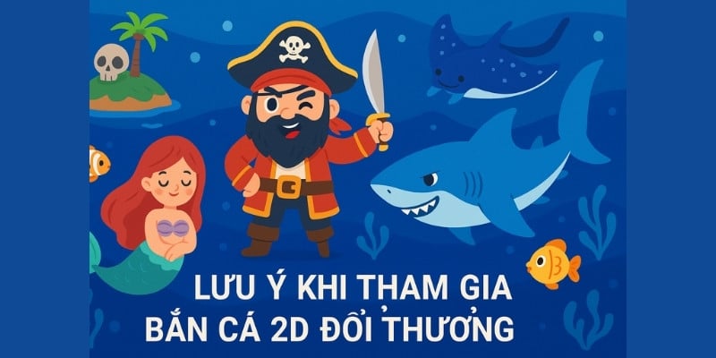 Lưu ý khi tham gia bắn cá 2D đổi thưởng