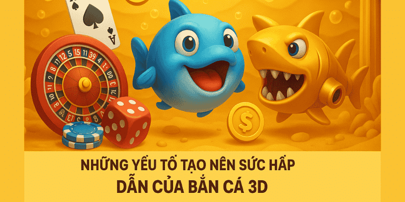 Những yếu tố tạo nên sức hấp dẫn của bắn cá 3D
